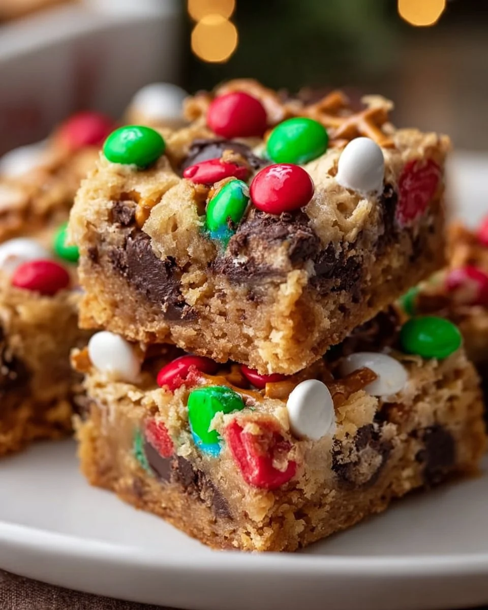 Santa’s Trash Cookie Bars
