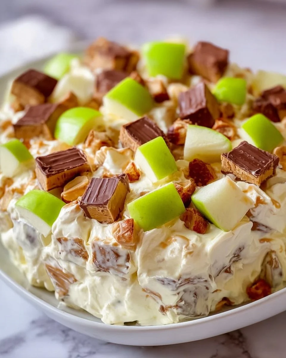 Snickers Salad with Apples