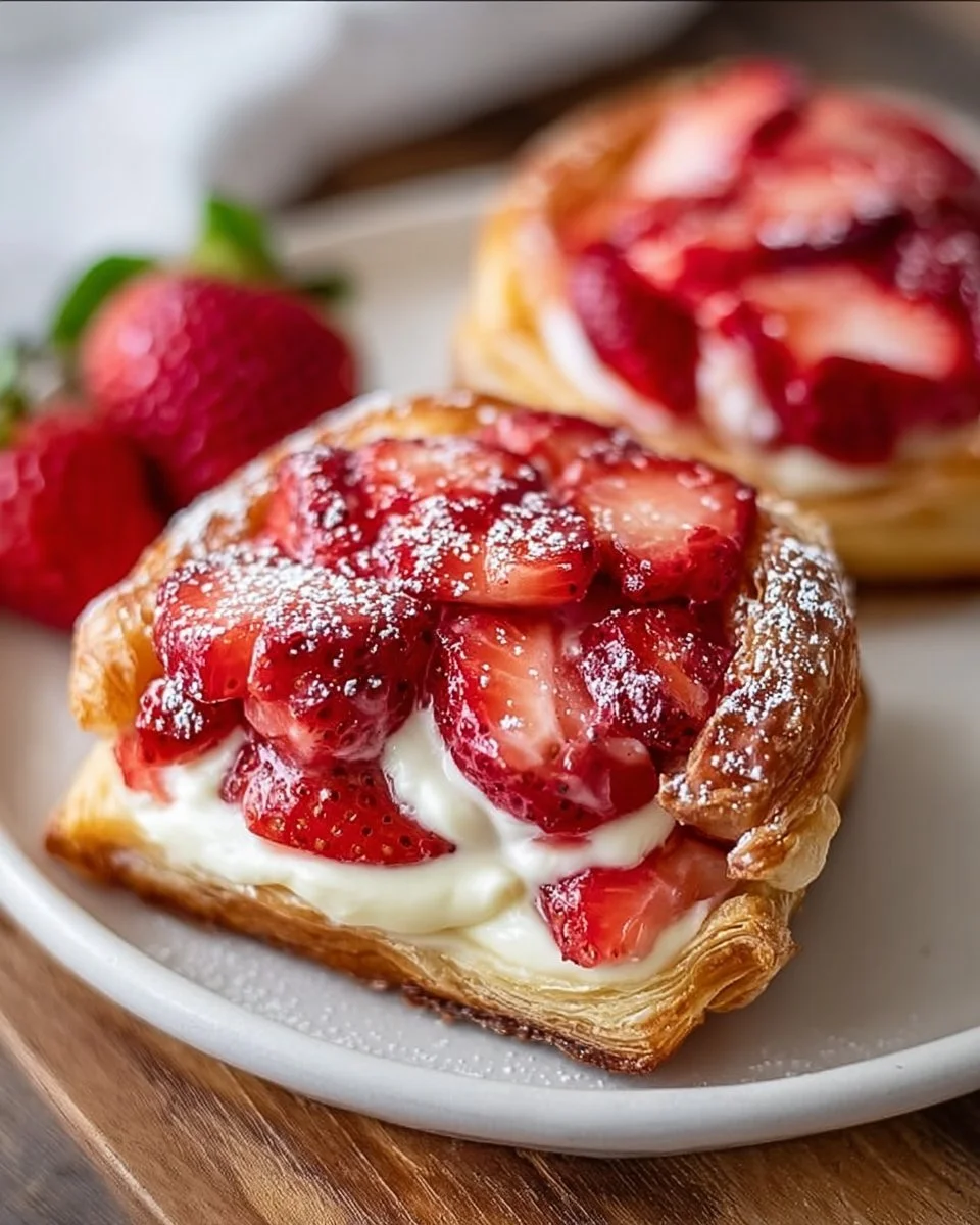 Strawberry Danish