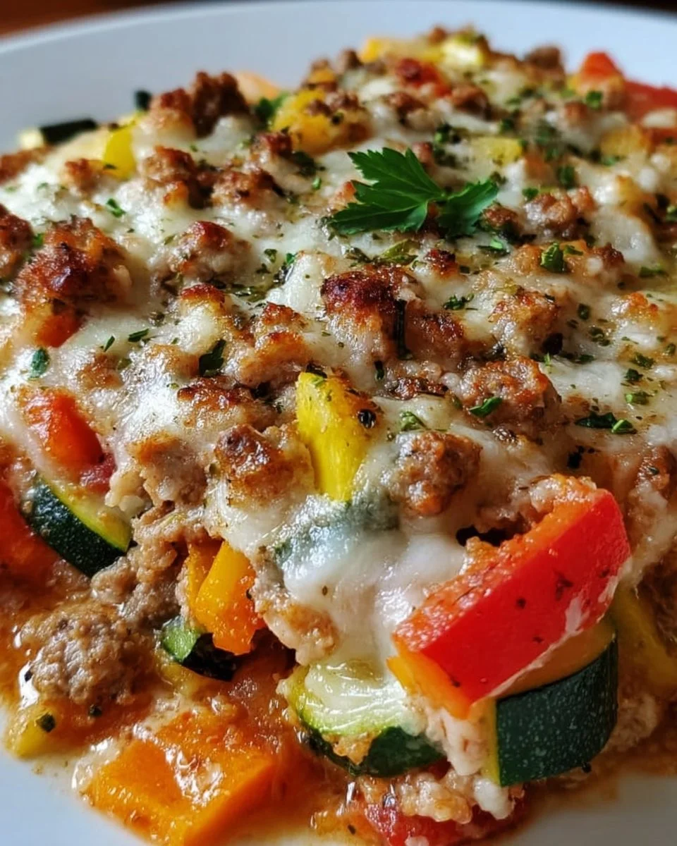 Turkey Veggie Bake