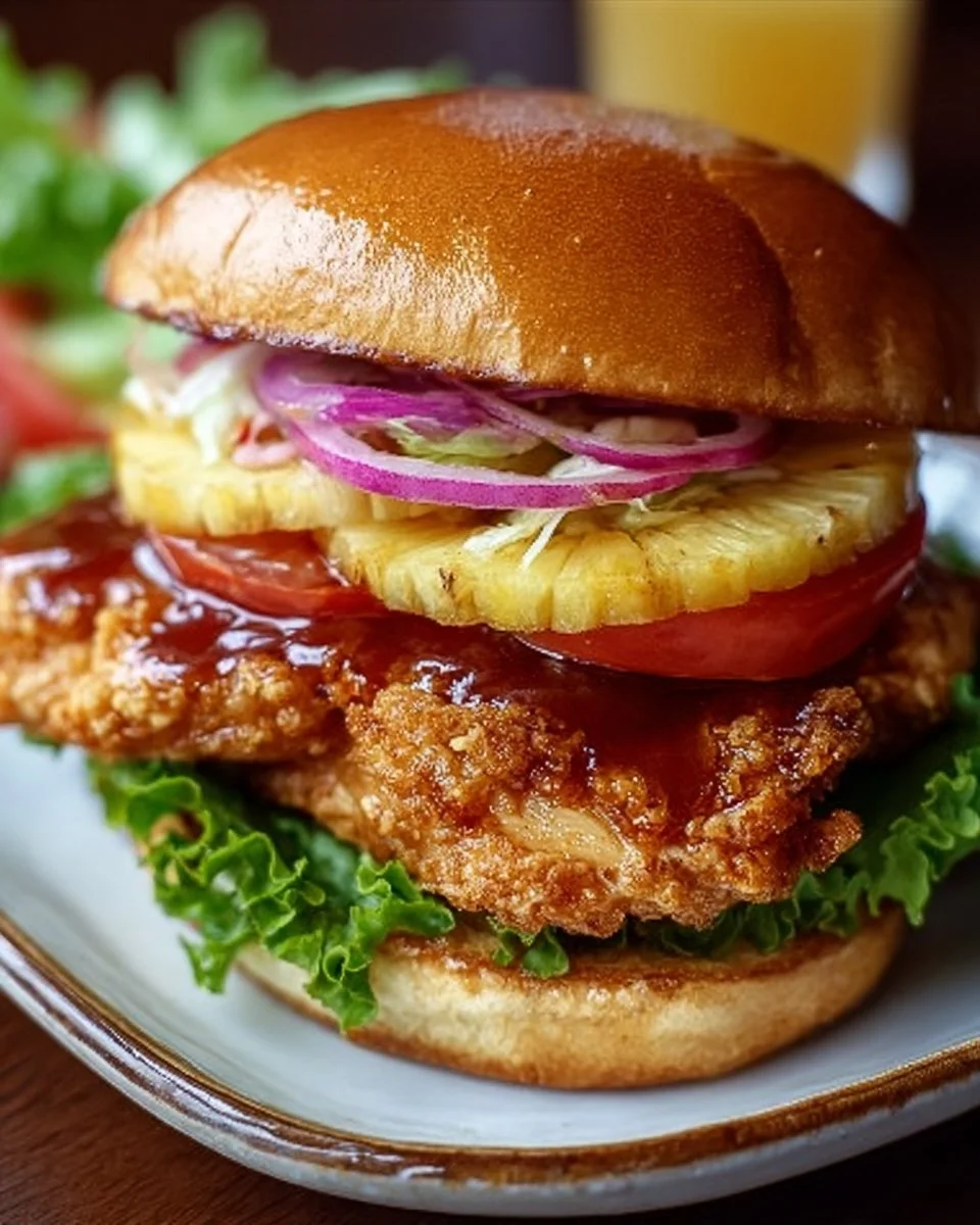 Maui Wowie Chicken Sandwich
